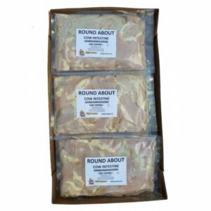 Frozen Cow Intestine - Round About 1kg