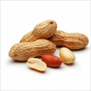 Raw shelled peanuts