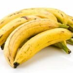 Gelbe reife Kochbananen