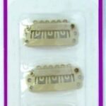 Dreamfix Hair Clips for Extensions-Haarverlängerung Clips, Black, 28mm, 6 Teeth