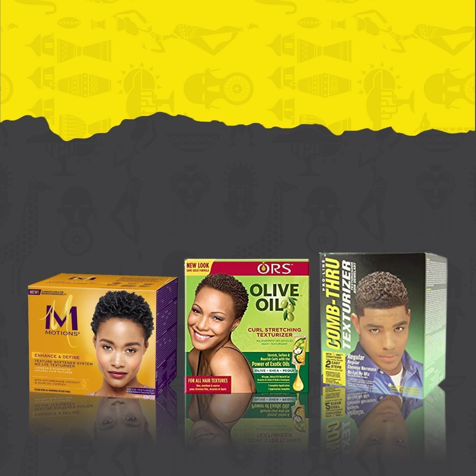 Relaxers, Texturizers & Conditioners