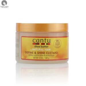 Cantu Shea Butter Moisturizing Natural Define & Shine Hair Styling Custard 340g 12Oz
