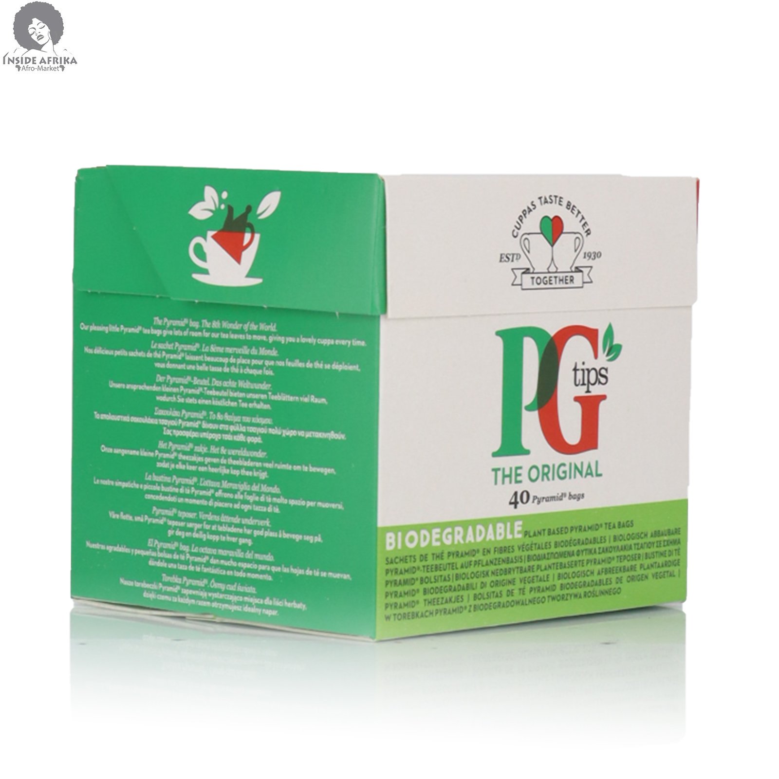 original black tea bags PG Tips PG Tips Schwarzer Tee Pyramidenbeutel
