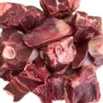 Goat Meat Without Skin Diced 1kg